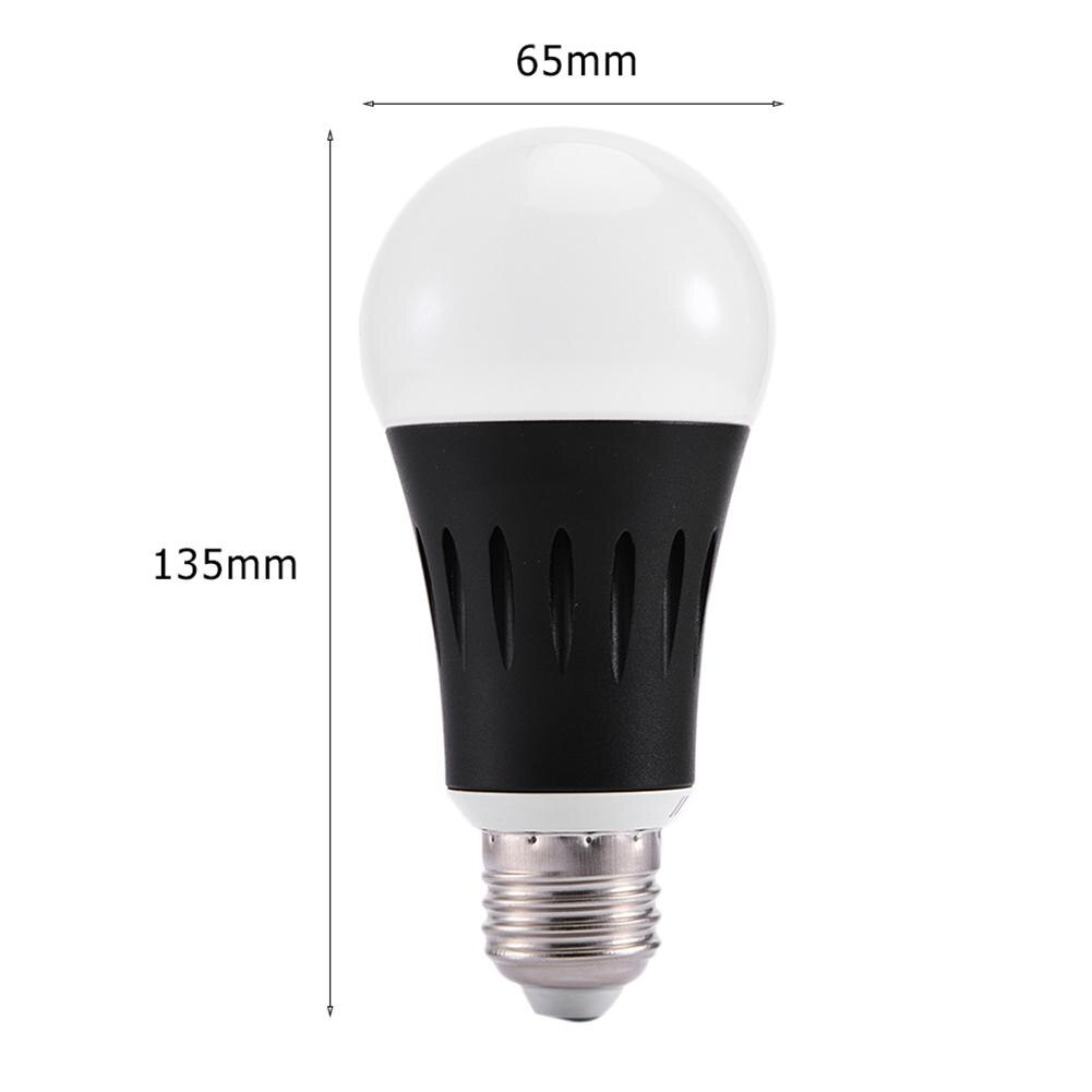 E27 7W ampoule LED intelligente lampe WiFi voix APP télécommande avec profil réglable Compatible IOS Android éclairage intérieur: A