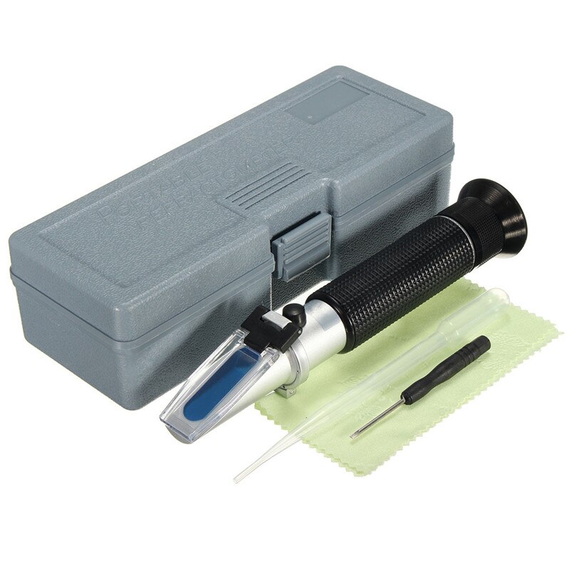 Test Salinity Refractometer Salt Water Salinity Reader Meter Range 0-10%
