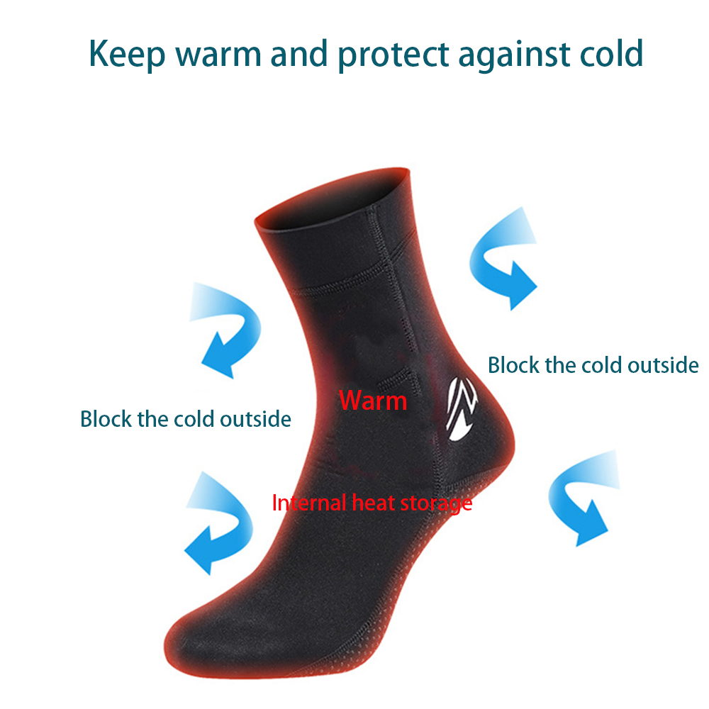3Mm Neopreen Duiken Sokken Voor Volwassen Mannen Vrouwen Antislip Warmte Snorkelen Duiken Sokken Ademend Slijtvaste elastisch En Zacht