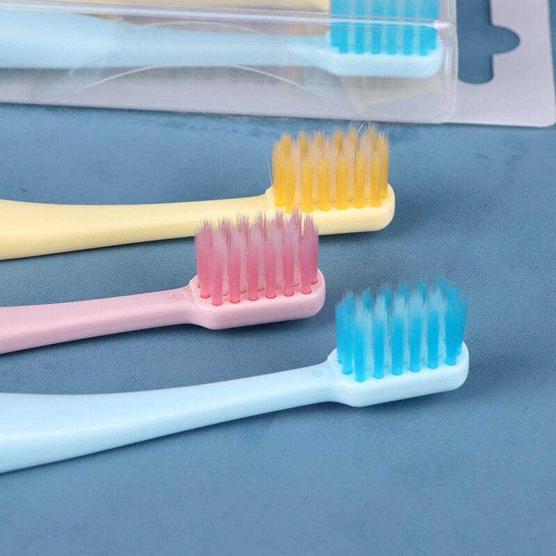 3 pçs/set crianças macio-cerdas escova de dentes para crianças dentes bonito treinamento escovas de dentes do cuidado dental do bebê 2-6y