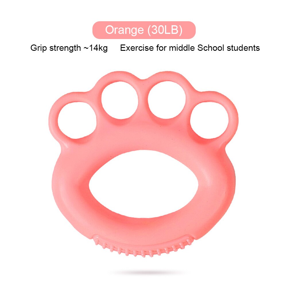 Finger Hand Joints Massager Rehabilitation Physiotherapy Handle Relax Finger Massager Blood Circulation Massager Trainer Tool: Orange