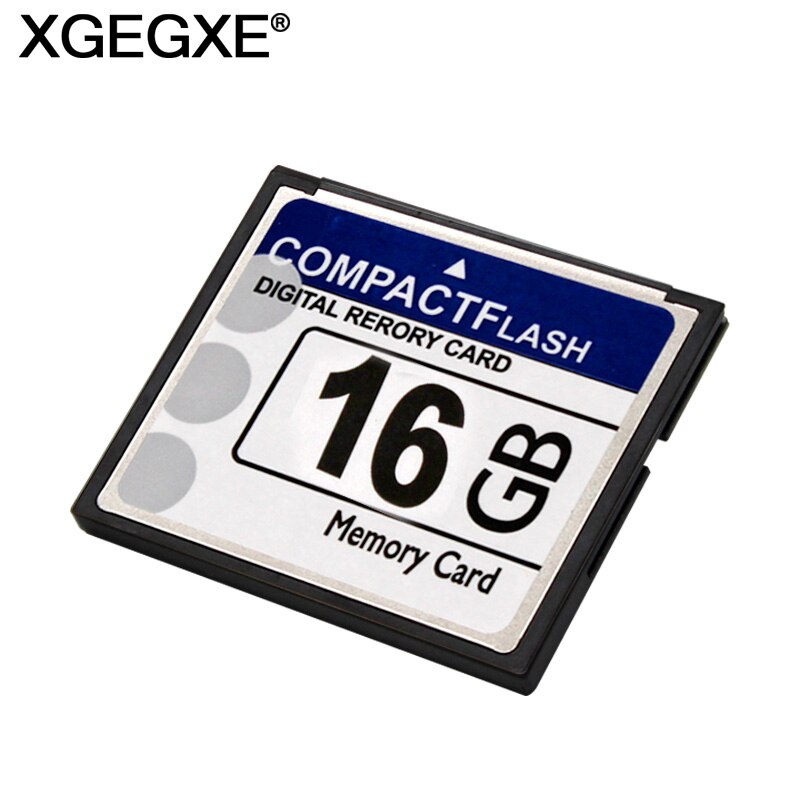Xgegxe hukommelseskort 64gb 32gb 16gb cf-kort højhastighedsklasse 10 compact flash-kort 8gb 4gb 2gb til kamera