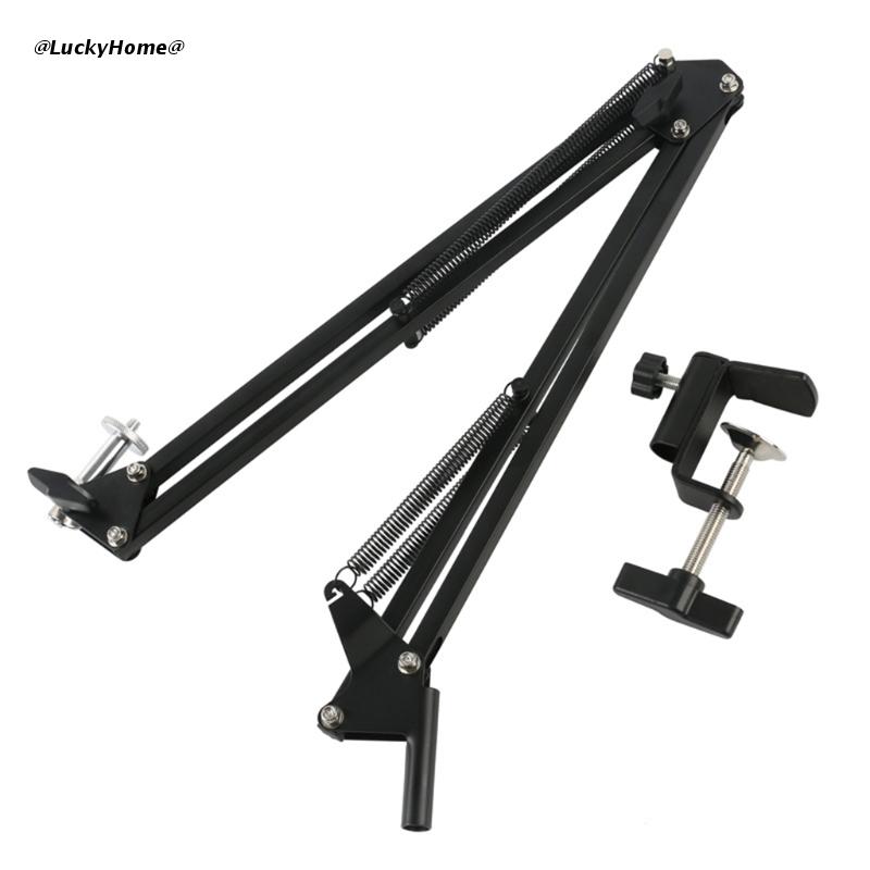 Overhead Tripod Mount for Camera Adjustable Over Head Arm with Phone Holder