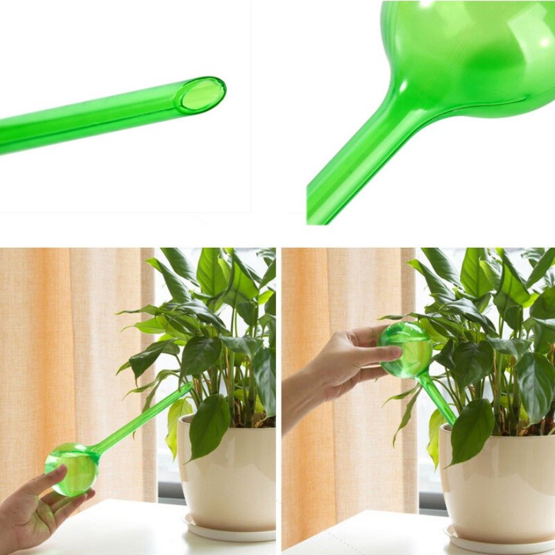 Imiteret glaskugle automatisk plantevander havevandingsanordning selvvandende kugler til planter blomster