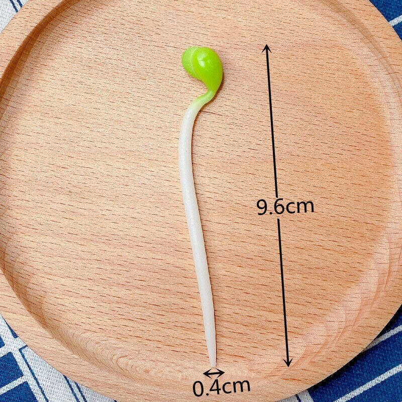 Kiełki fasoli kreatywna broszka ubrania pakiet akcesoria para BFF koledzy prezent urodzinowy: zielony