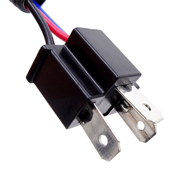 1 par sele adapter forlygte konvertering kabel ledningsstik stik til pigtail wire til  h4 han til  h13 bil usb stik