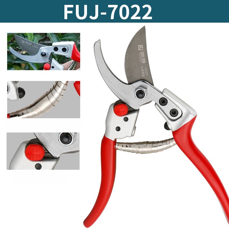Manual Garden Pruning Shears Scissors Fruit Tree Branches: 7022