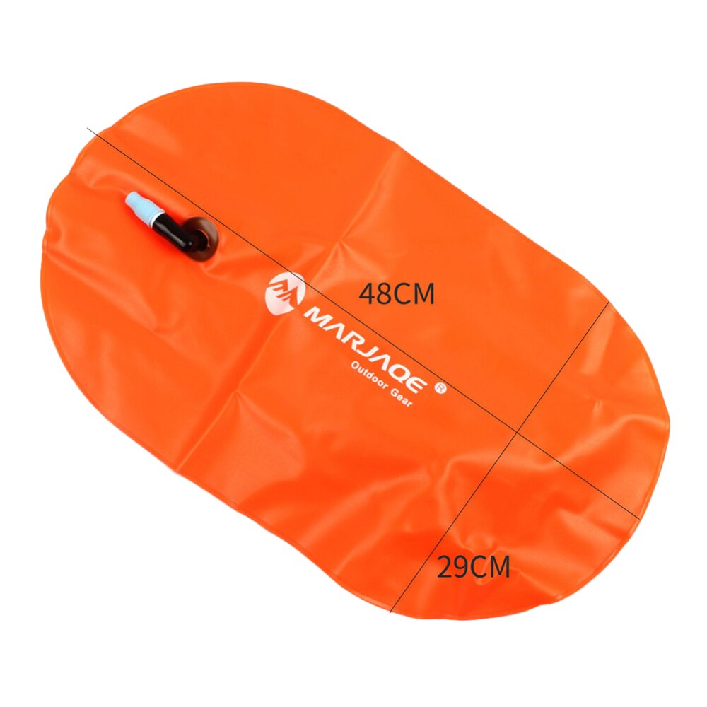 Veiligheid Opblaasbare Zakken Dikke Adult Swim Float Rescue Water Sport Levensreddende Enkele Ballon Dikker Zwemmen Tas