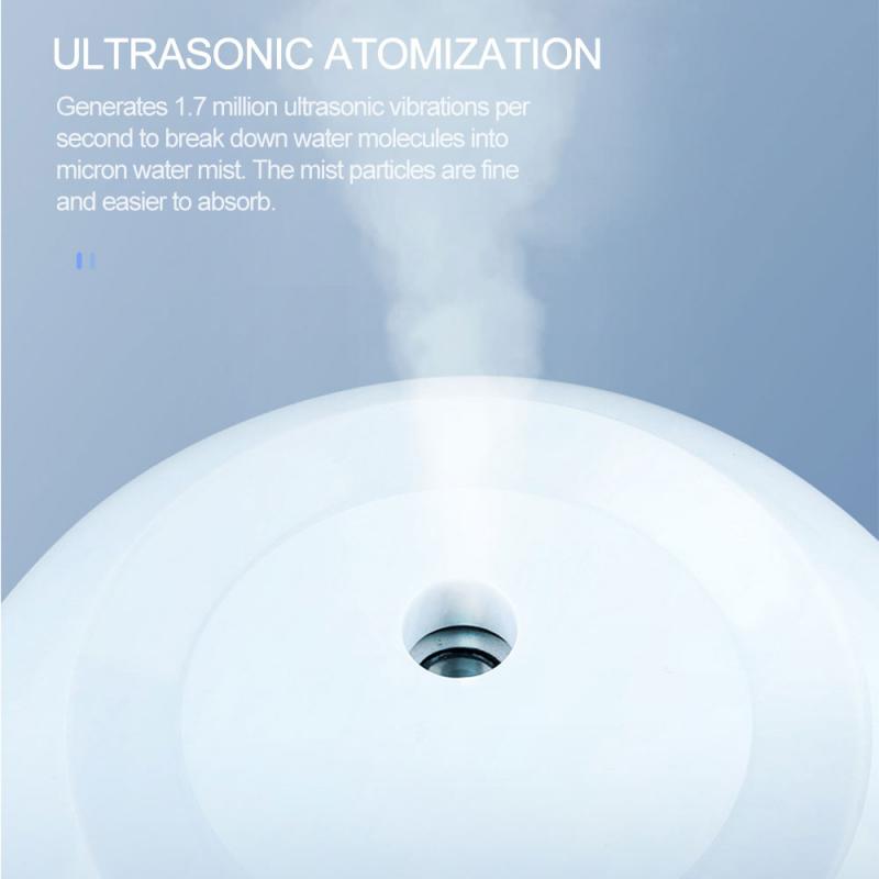 Humidificador USB pequeño, atomizador de purificación de aire estático para coche, bolsitas de Fragancia casera, 300ML,