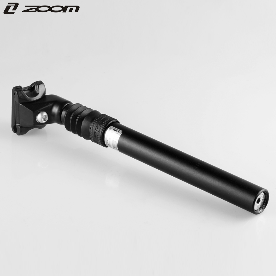 ZOOM – tige de selle de vélo de montagne 27.2/30.9/31.6mm X350mm, amortisseur de Suspension, pièces de bicyclette vtt