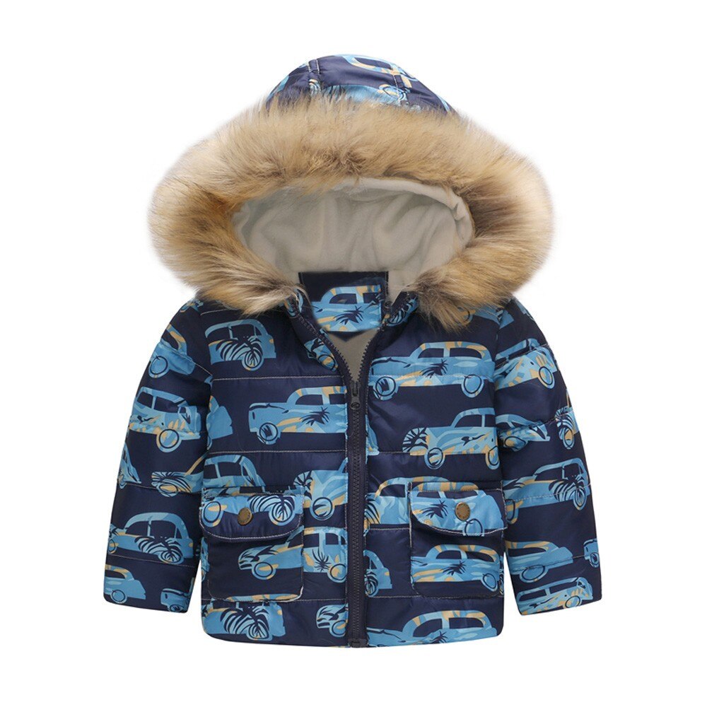 Kinder Winterjacke Mit Reißverschluss - Warme Fleece Jacke Für Baby & Kleinkind