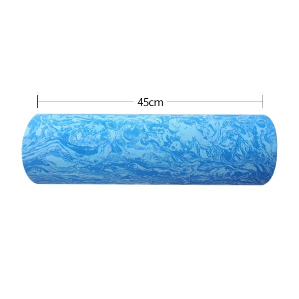 45/60CM Iridescent Cloud Yoga Foam Roller Pilates Block High-density Floating Roller GYM Fitness Body Massage Roller: Gold