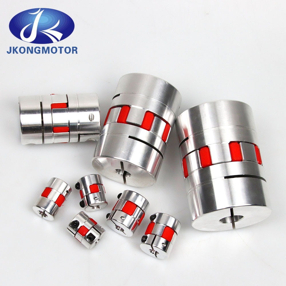 Jkong Cnc Jaw Motor As Koppelingen Flexibele Spider Aluminium Coupler Connector Koppeling D20 L25 5Mm 6.35Mm 8Mm elastische Koppeling