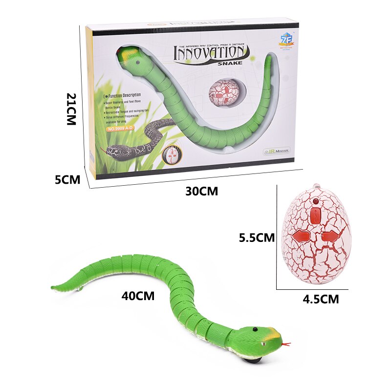 Infrared RC Toy Kit for Kids Adults Smart Remote Control Snake Mouse Cobra Tortoise Prank Jokes Radio Insect for Boys Toy