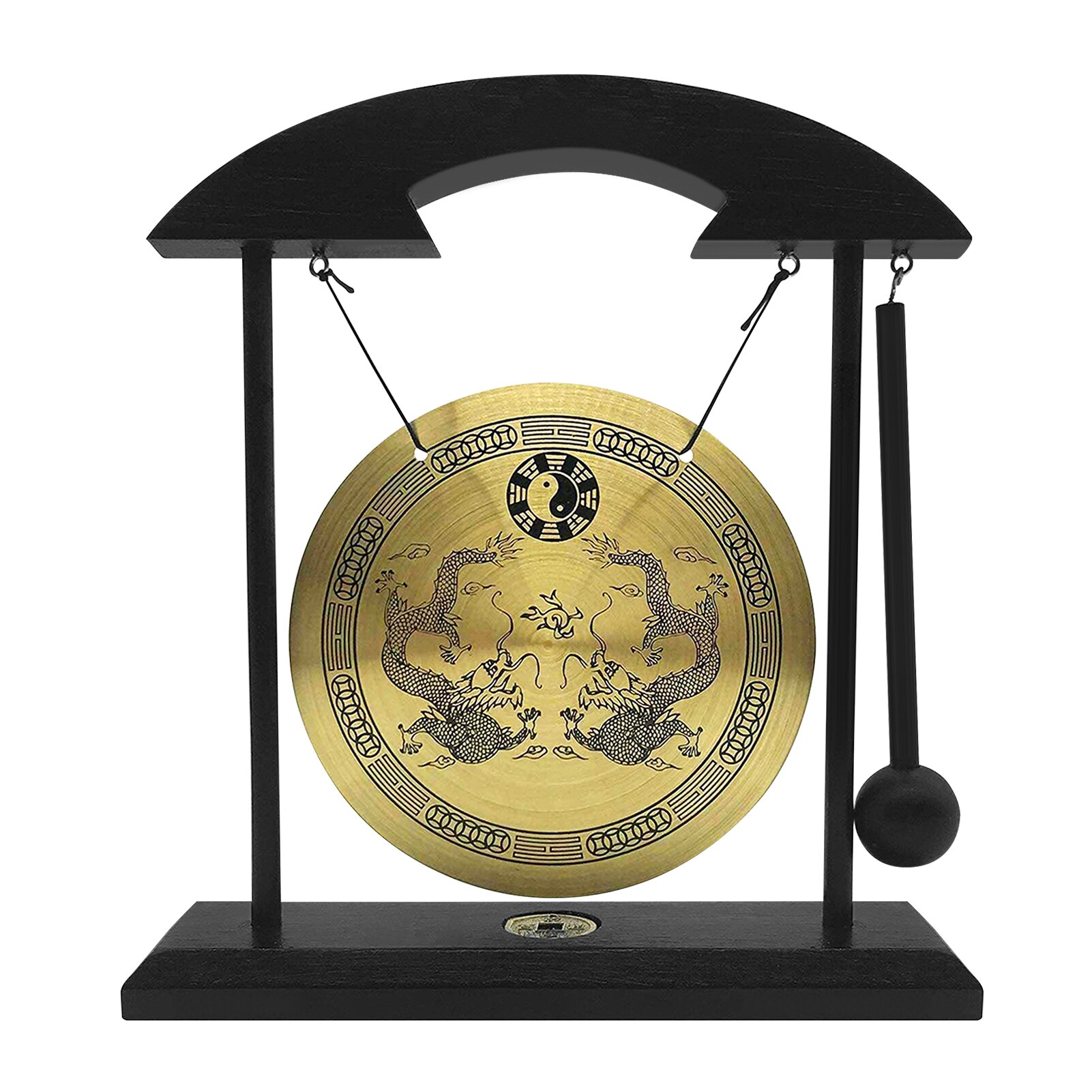 mini pulpit gong Tabela dzwonek wietrzny instrumenty perkusyjne z młotkiem robić wystroju domu prezent na parapetówkę: rodzaj 2