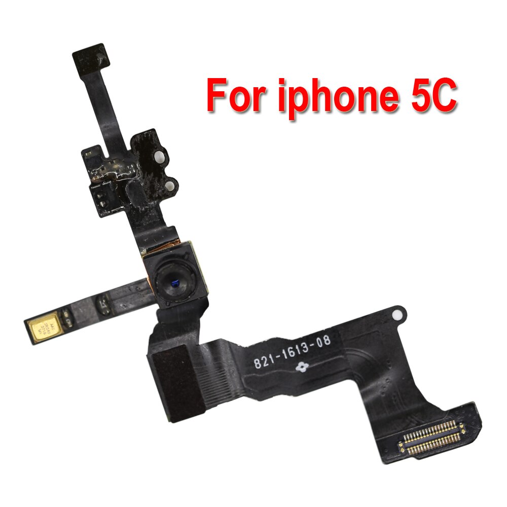 1 sztuk wysokiej jakości dla iPhone 5 5C 5S SE 6 6s plus czujnik zbliżeniowy przewód kabel z przodu kamery mikrofon montaż: For iphone  5C