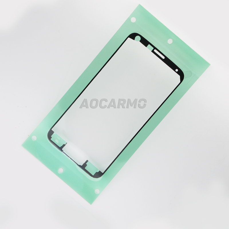 Aocarmo LCD Display Aufkleber Touchscreen doppelseitig Wasserdichten Klebeband Für Samsung Galaxy S5 5,1 zoll