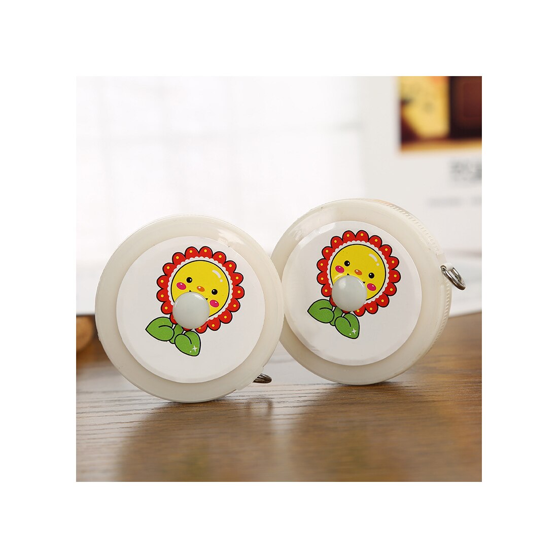 Cartoon Mooie Meetlint Body Meten Flexibele Regel Tailor Meting 1.5M Naaien Heerser Meter Meten