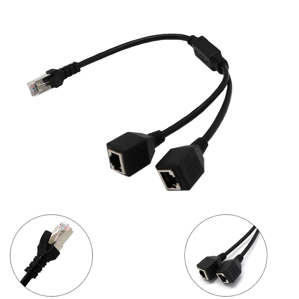Rj45 ethernet netværk forlængerkabel fleksibelt velegnet til alle netværk og til alle bredbåndsforbindelser