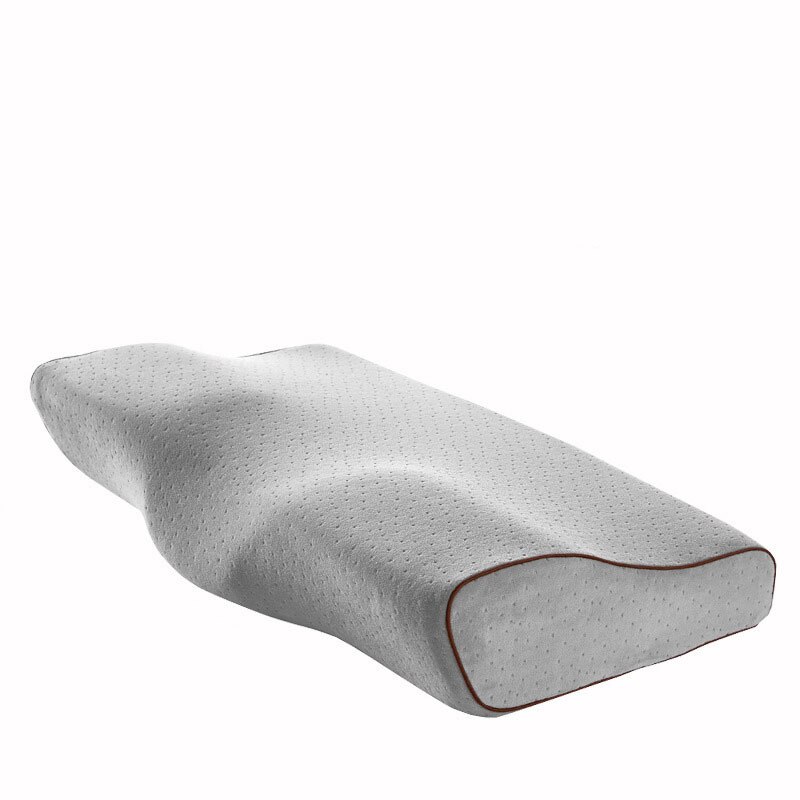 Travesseiro de hidrogel para o pescoço, espuma de memória para adulto, travesseiro para reparação curva de coluna cervical 7035: Gary / 60x35x12x6cm
