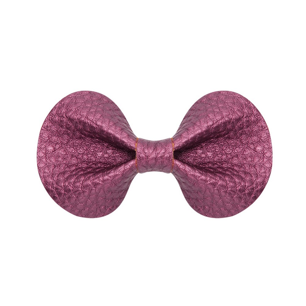 Pinces à cheveux mignonnes pour bébé, épingles à cheveux en forme de nœud papillon, accessoires pour cheveux: Rose-b