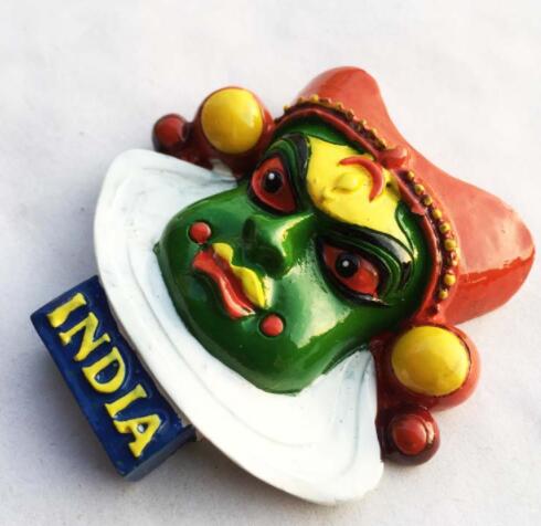 Cute India 3D Fridge Magnet Tourist Souvenirs Refrigerator Magnetic Stickers Home Decor