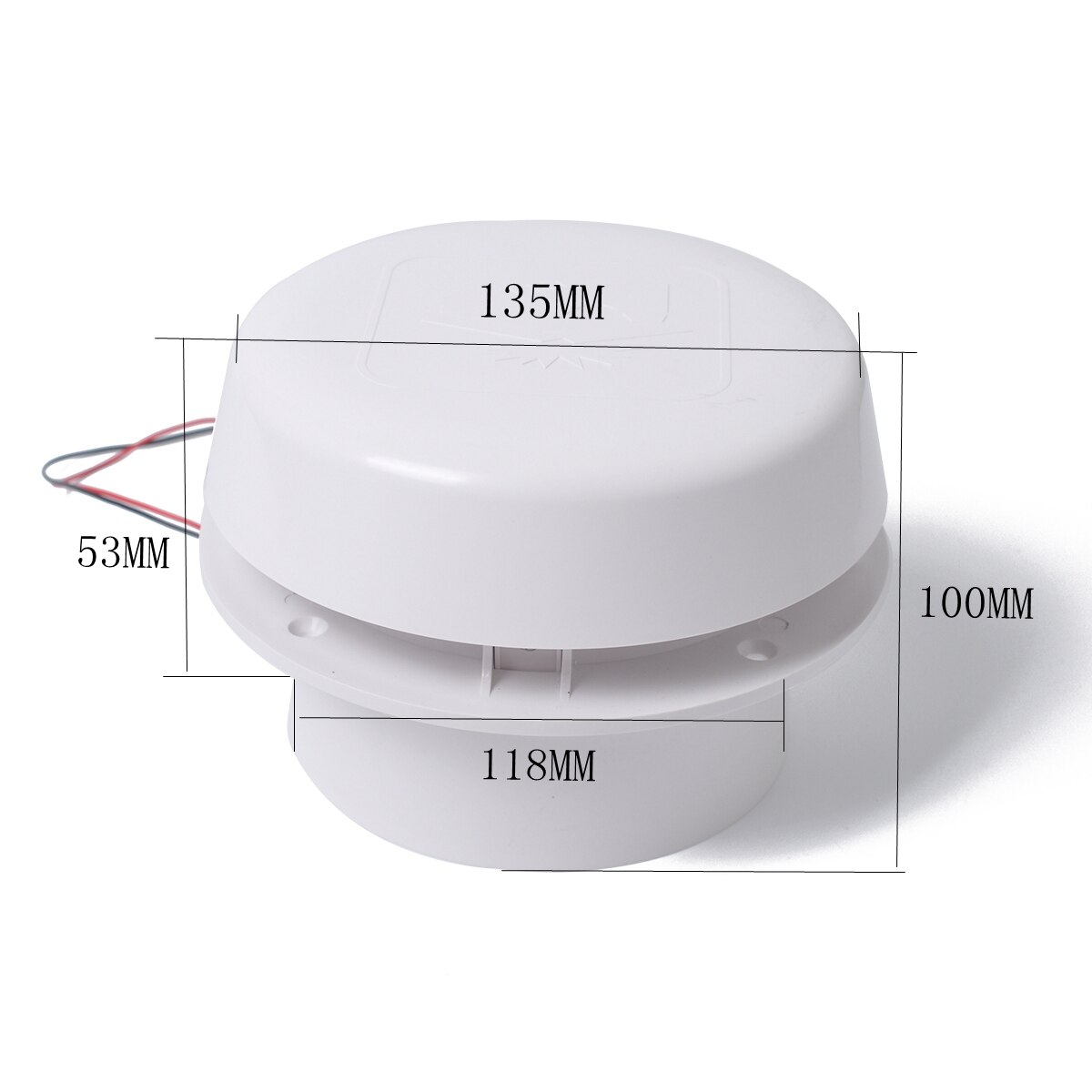 12v volt rv tag udluftningsventilator rejse trailer varevogn køling luft udluftning autocamper motorvogn med lav støjventilation runde ventilatorer