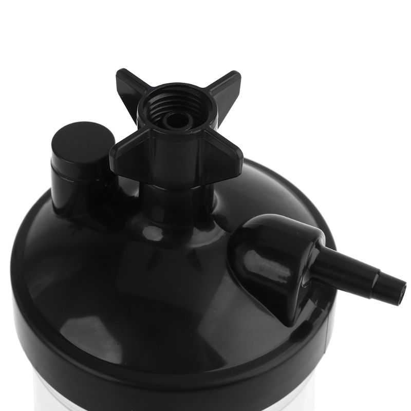 Botella de burbujas de oxígeno de alto flujo-humidificador de humedad botella de agua para oxígeno