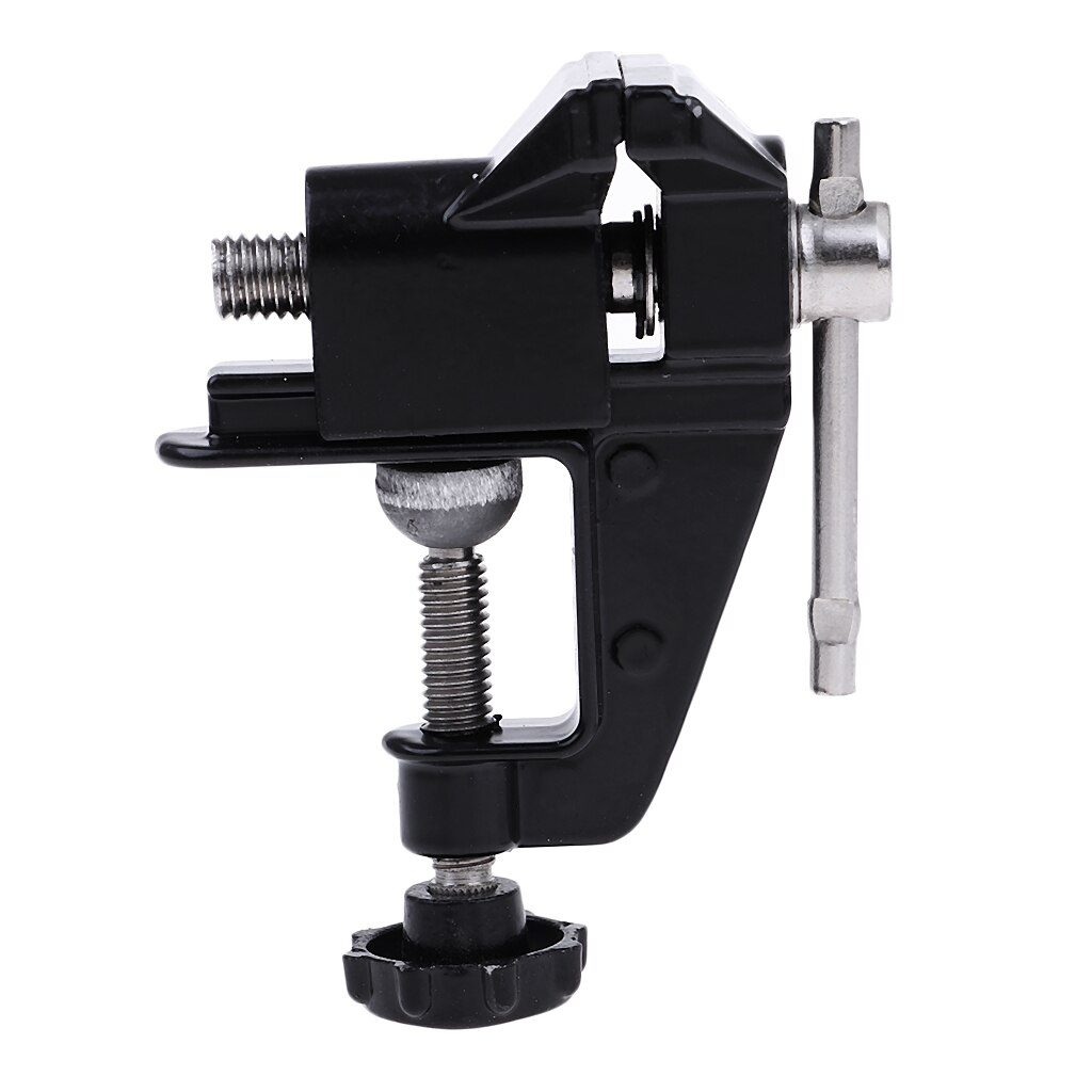Tornillo de banco ajustable para mesa de escritorio, abrazadera de bloqueo antigiro, herramienta de trabajo DIY