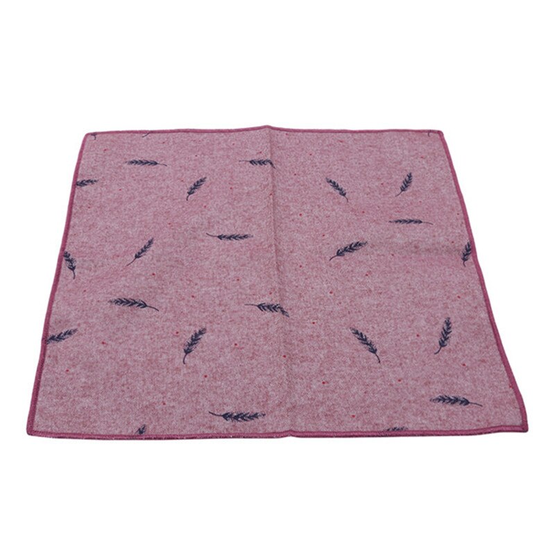 24*24 Cm Casual Vierkante Dieren Patroon Zakdoek Voor Mens Suit Katoenen Zakdoek Borst Handdoek