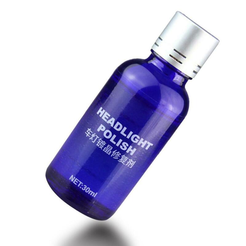 Car Headlight Lens Restorer Repairing Polishing Cleaning Auto Care Buffing Tool 30ML 9H Wash Maintenance Supplies