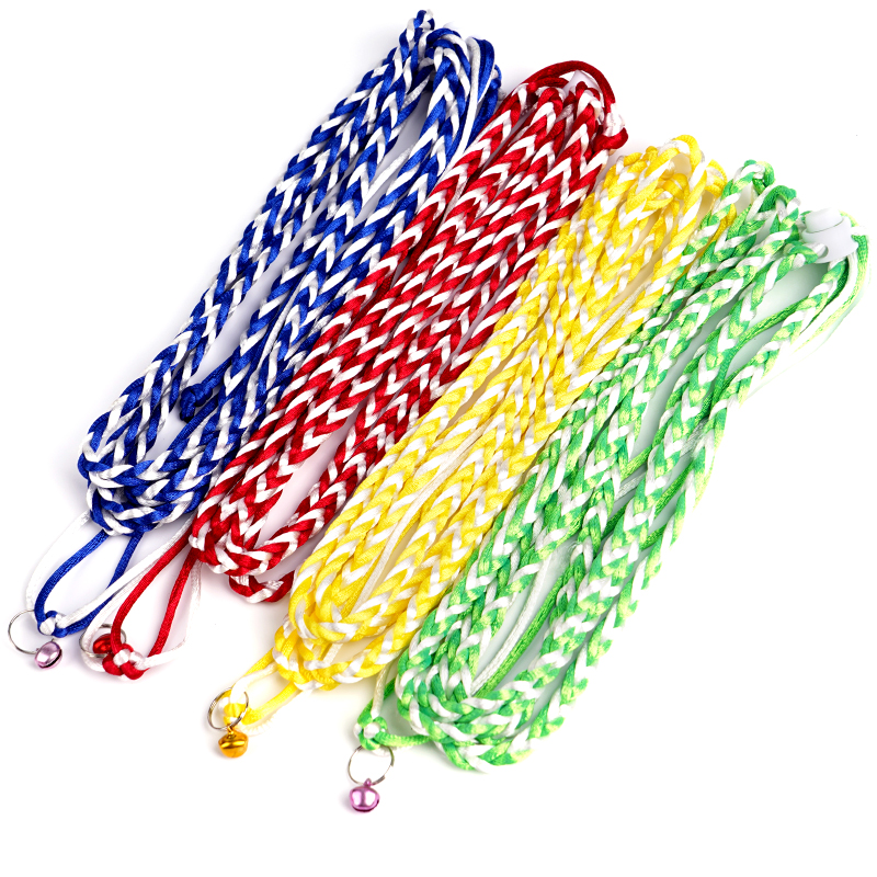 1.4/2m Hamster Traction Rope Small Pet Leash Harness Rope Gerbil Rope Harness Lead Collar Rat Mouse Hamster Pet Cage Leash