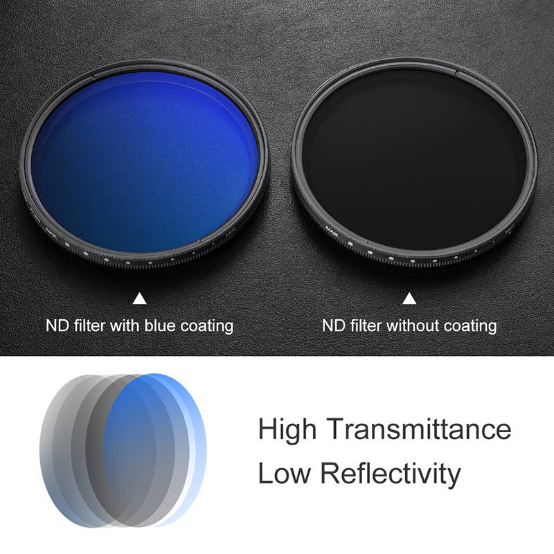 K &Ampere; F KONZEPT 49-82mm ND2 zu ND400 ND Objektiv Filter Fader Einstellbar neutral Dichte Variable 49mm 52mm 62mm 67mm 77mm 82mm