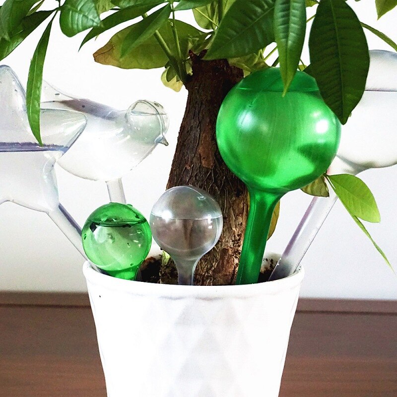 1 stücke Automatische Bewässerung Gerät Zimmerpflanze Blumentopf Lampe Globus Haus Garten Waterer PVC Anlage Waterer Anlage Bewässerung Werkzeug