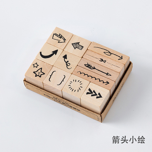 Vintage Kat Beer Panda Dier Leven Stempel Diy Houten Stempels Voor Scrapbooking Briefpapier Scrapbooking Standaard Stempel: 5