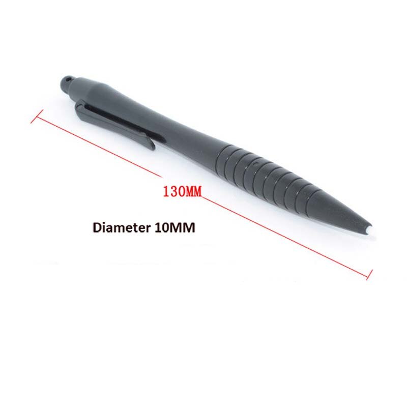 Caneta stylus de plástico da tela de toque da cor preta, para nintendo 3ds/novos 3ds/3ds xl/3ds xl caneta stylus de acessório para console, portátil: Black