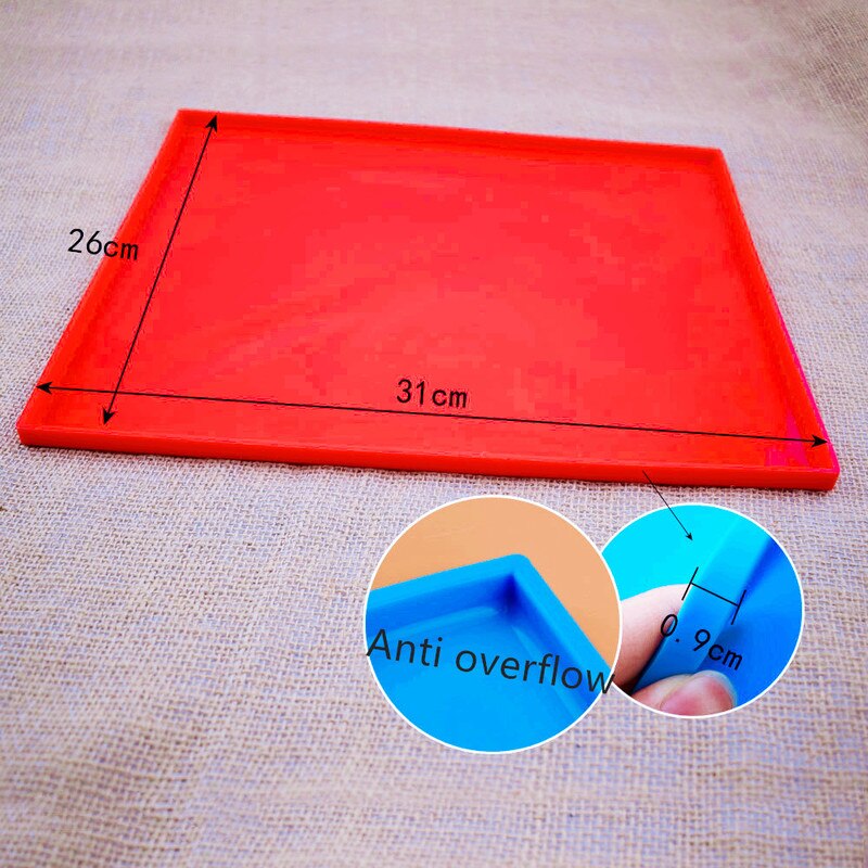 Silicone Baking Mat DIY Cake Pad Pan Non-Stick Oven Liner Swiss Roll Bakeware Plate Dish Mold BBQ Grill & Baking Mats Macarons