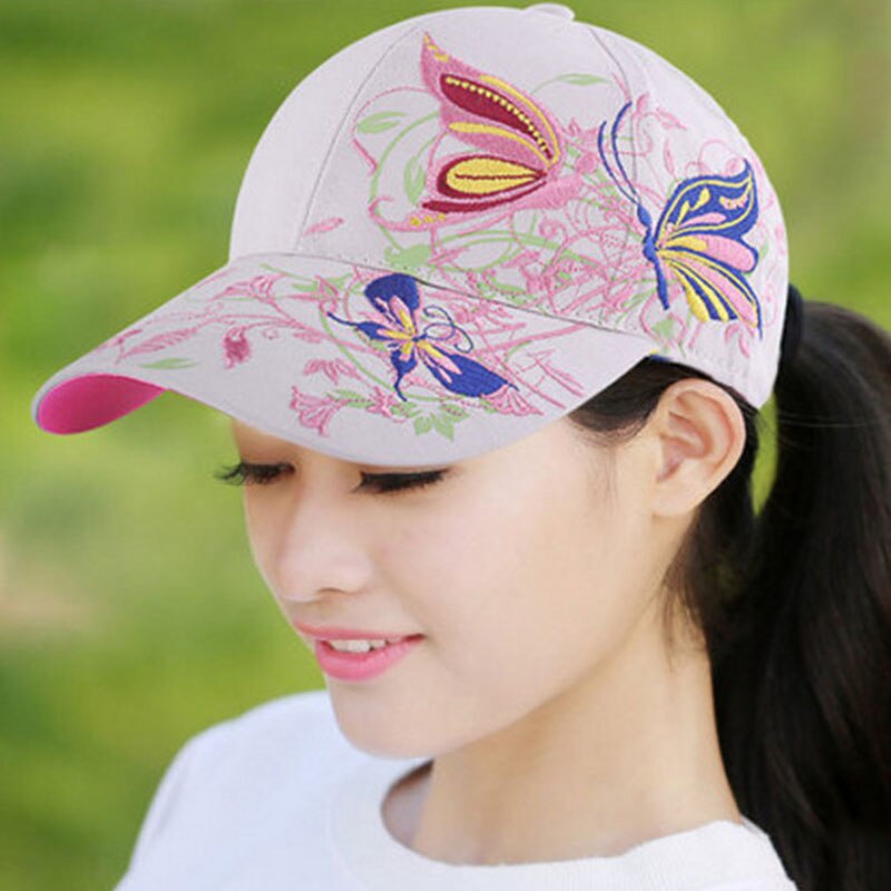 Mulheres New Cap Bordados Casuais Todo o Jogo Da Moda Sombreamento Sol de Beisebol-caps Das Mulheres Ao Ar Livre Diariamente Estilo Coreano Unisex Ajustável