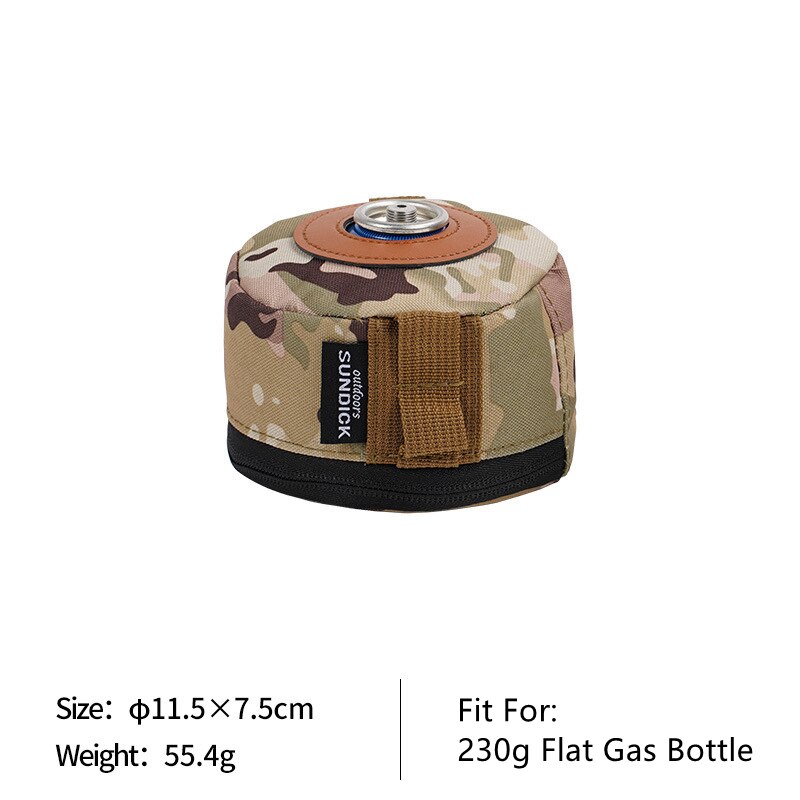 Camping Gas Kan Bescherming Cover Camo Outdoor Gas 230/450G Tank Case Anti-Val Benzine Bus Protector air Fles Accesorios: Camo S