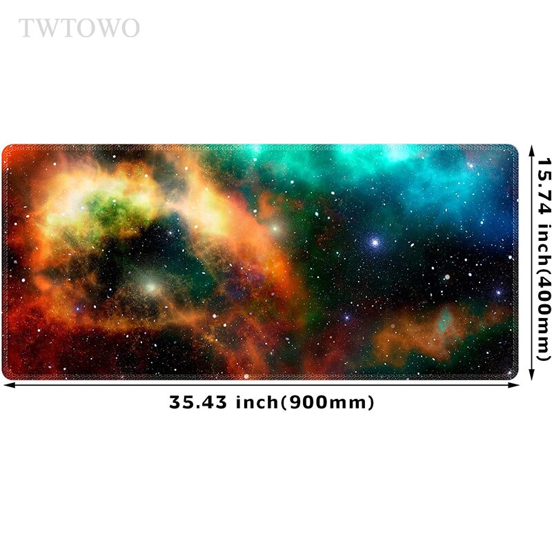 Space Sky Mouse Pad Gaming XL Computer Large Mousepad XXL Mouse Mat Office Carpet Anti Slip Soft PC Desktop Mouse Pad