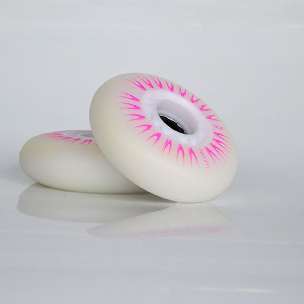 Skating Flash Roller Wheels LED Sliding Skate Wheels 80mm Inline skating flashing wheel Rollerblade Replacement XNC