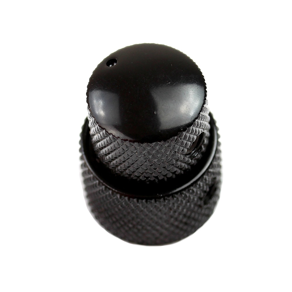 Concentrico doppio Manopola Del Metallo cupola cap Potenziometro per La Chitarra Elettrica Basso volume del Tono