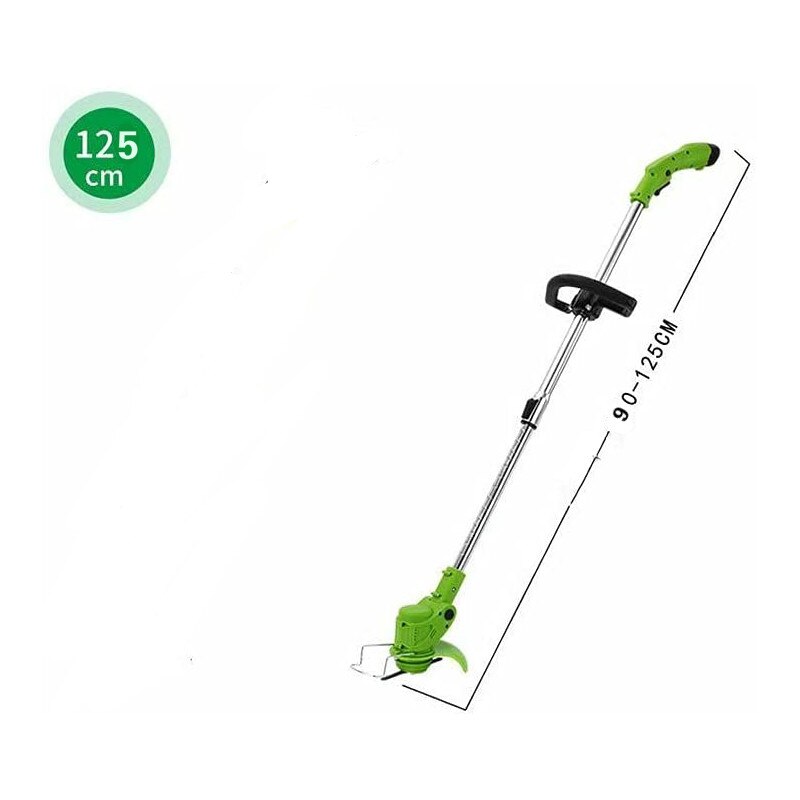 Draagbare Elektrische Grastrimmer Handheld Grasmaaier Huishouden Draadloze Wieder Tuin Snoeien Tool Oplaadbare Lithium Batterij