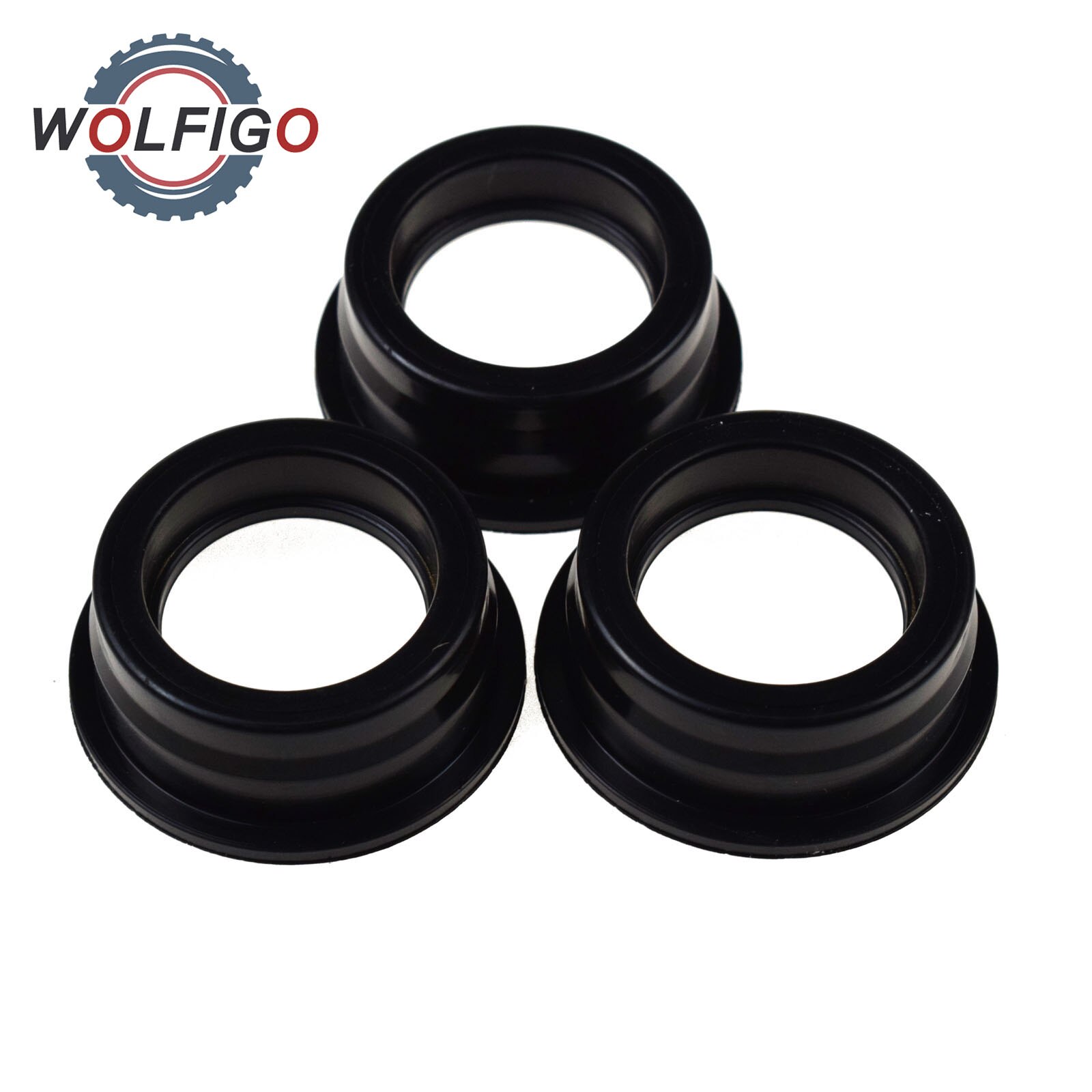 Set Of 3 Spark Plug Seals For Smart Fortwo 1.0L (2008-2015) - 1320150080, 63268FG