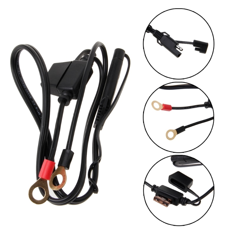 12v terminal for å se hurtigkobling kabel motorsykkel batteri utgangskontakt  w91f
