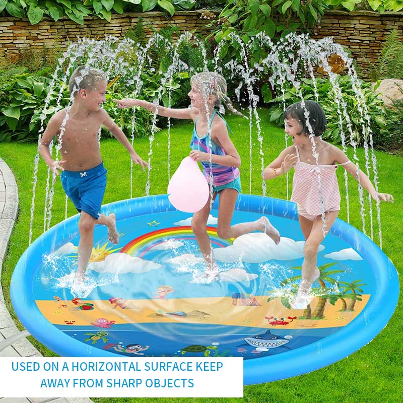 Baby Speelgoed Water Mat Kinderen Mat Zomer Strand Opblaasbare Spray Water Kussen Outdoor Gazon Baby Mat Spelletjes Speelmat