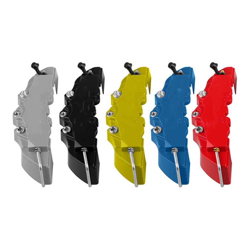 3D Disc Remklauw Cover Universal Stijl Disc Voor En Achter Kit Fit Over 18 Inches Grote Size 2 Stuks: YELLOW