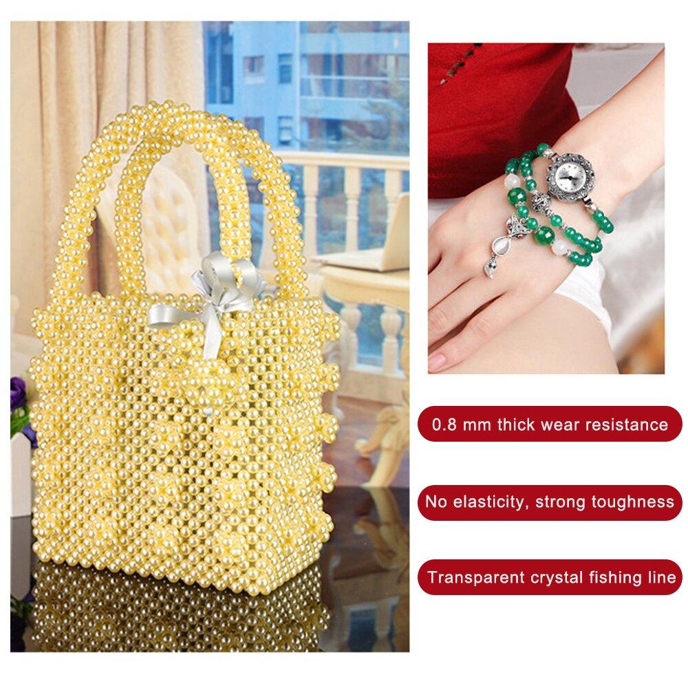 250cm Feestartikelen Transparant Kristal Lijn Gebonden Ballon Lijn Armband Touw Lijn Ballon Accessoires