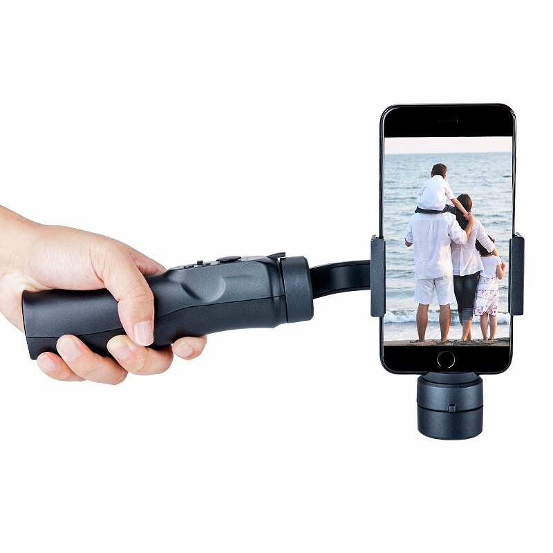 H4 3 Assi USB di Ricarica Registrazione Televisiva di Sostegno Universale Direzione Regolabile Handheld Gimbal Smartphone Stabilizzatore Vlog Dal Vivo