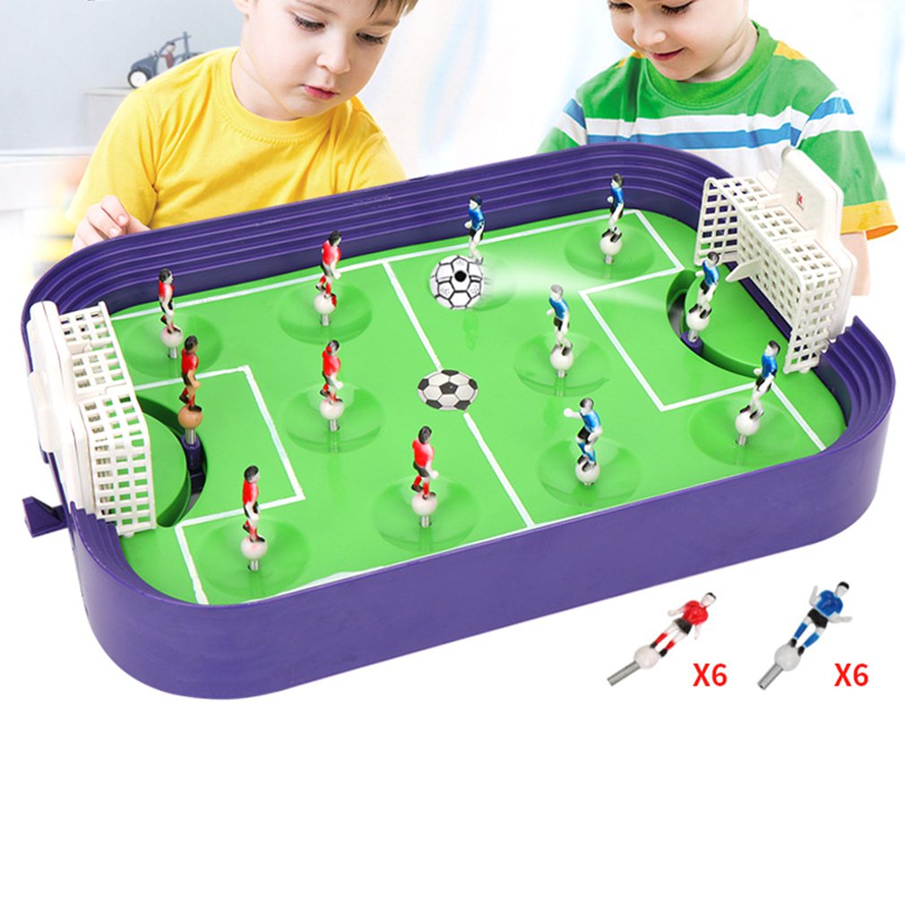 Mini Table de Football pour enfants, jouet de sport, jeu de Football de bureau, modèle de terrain de Football pour enfants, jeu de société, de noël